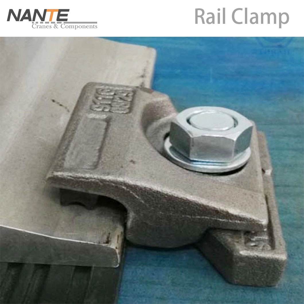 Welding Type Railway Parts Clamp for Crane Rail