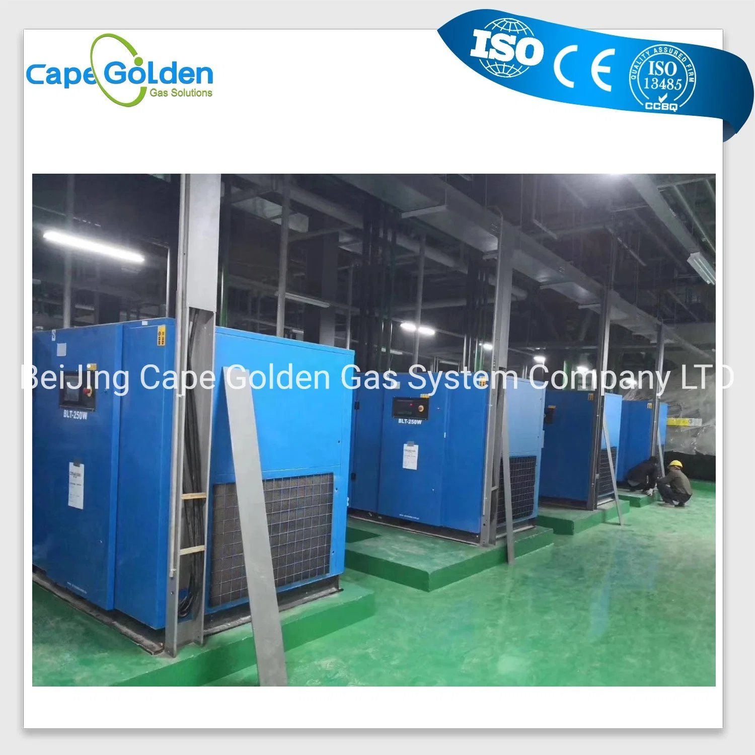 Medical Air Hospital Gas Compressor Central Supply System with ISO