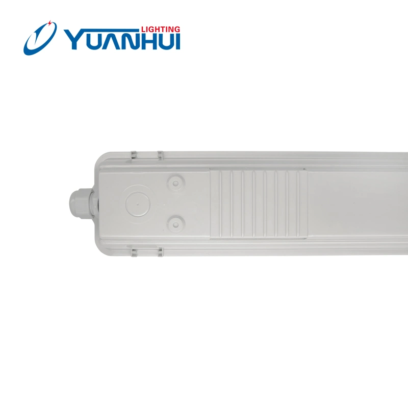 LED Tunnel Tri-Proof Lighting IP66 oudoor 140 lm/w ضوء LED خطي مقاوم للمياه ضوء أنبوب Triproof