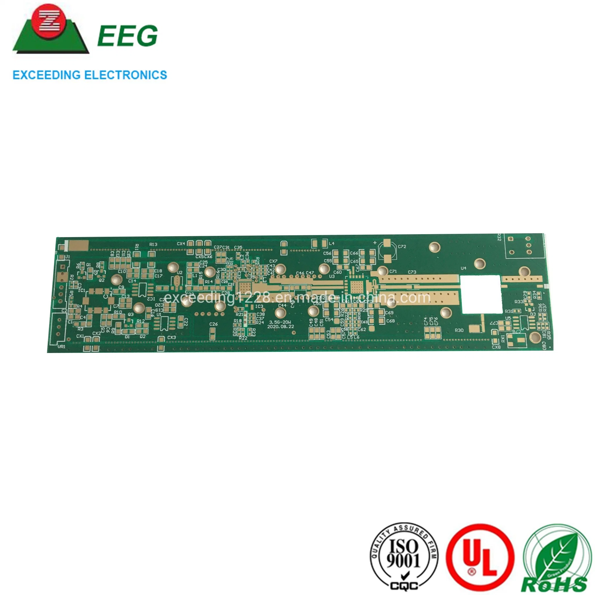 Placa PCB de alta frecuencia se utilizan en la comunicación