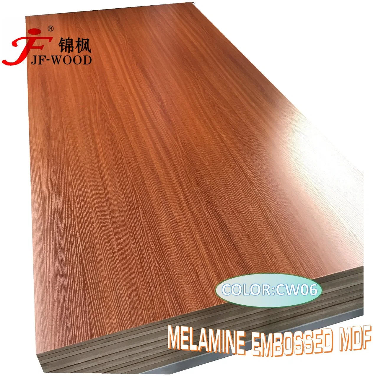 Grado de muebles de madera MDF melamina color sólido de color/HDF