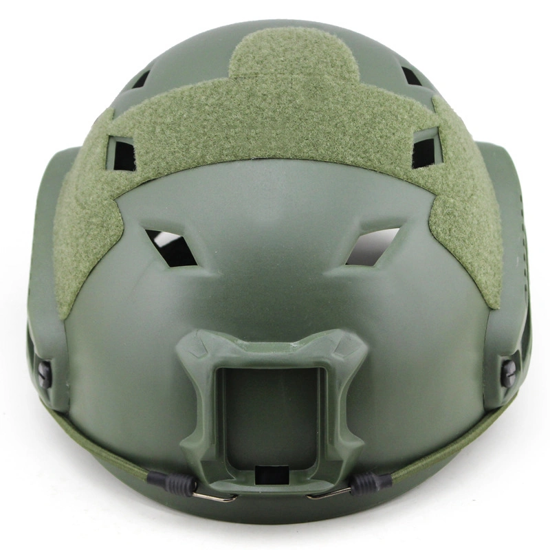 Tactical Helmet Airsoft "Pj" Type Helmet W/ Nvg Mount - Tan - L/XL