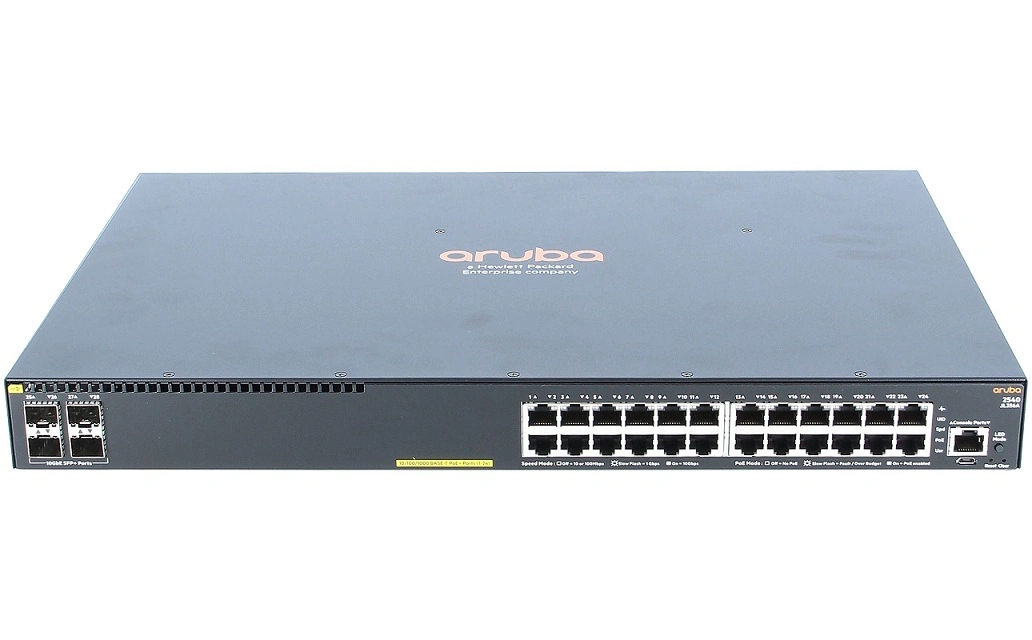 Hpe Aruba 2540 24G Poe Switch de red 4SFP Jl356A