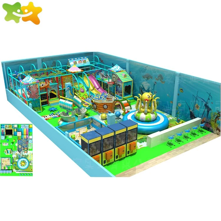 Playland centro de juegos de interior del equipo de juegos interior suave interior suave Juego Infantil actividades para niños