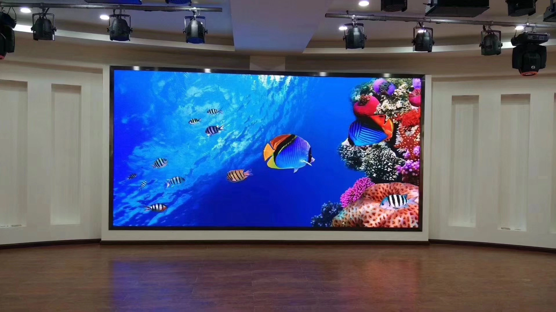 P1.66 Indoor 4K China Hot Sale RGB LED Screenpanel HD Fixed Installation Video Wall LED Screen Display