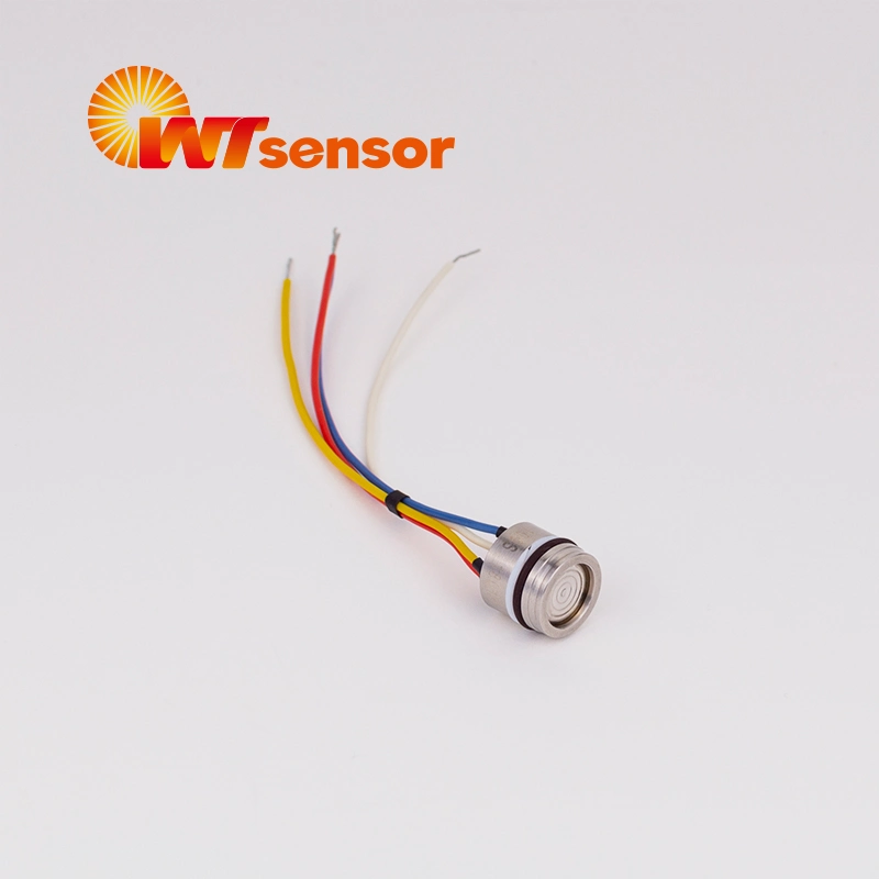 CE 15mm Tecnología MEMS de diámetro pequeño sensor de presión de silicio piezoresistivo Transductor