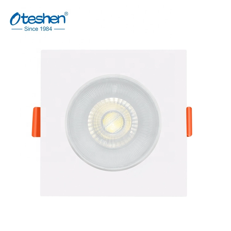 5G Super Slim LED Spotlight 5W Kunststoff Downlight LED Decke 100lm/W Quadrat