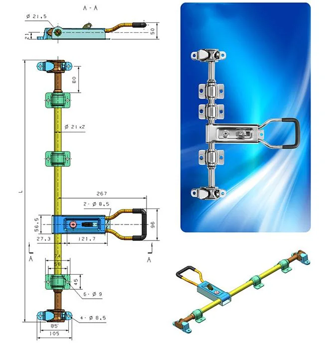 Special Energy Storage Container Spare Parts Door Locking Device