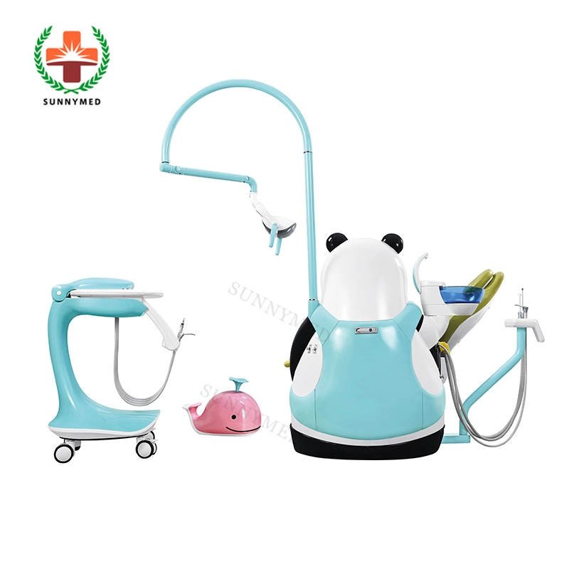 Sy-M001c Clinic Lovely Panda Children Dental Chair Pediatric Dental Unit for Hot Sale