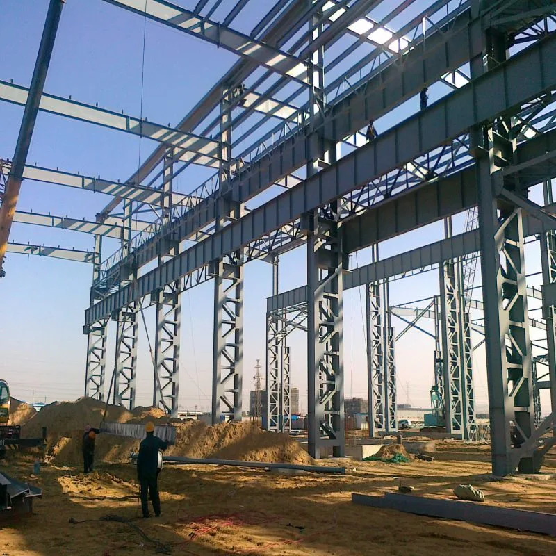 El bastidor de construcción prefabricados puente granja avícola del Hotel Sala de la prefabricación de almacén de la estructura de acero