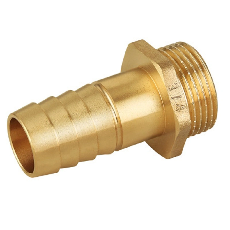 Brass External Male Thread Barb Hose Fitting Brass Pneumatic Fitting