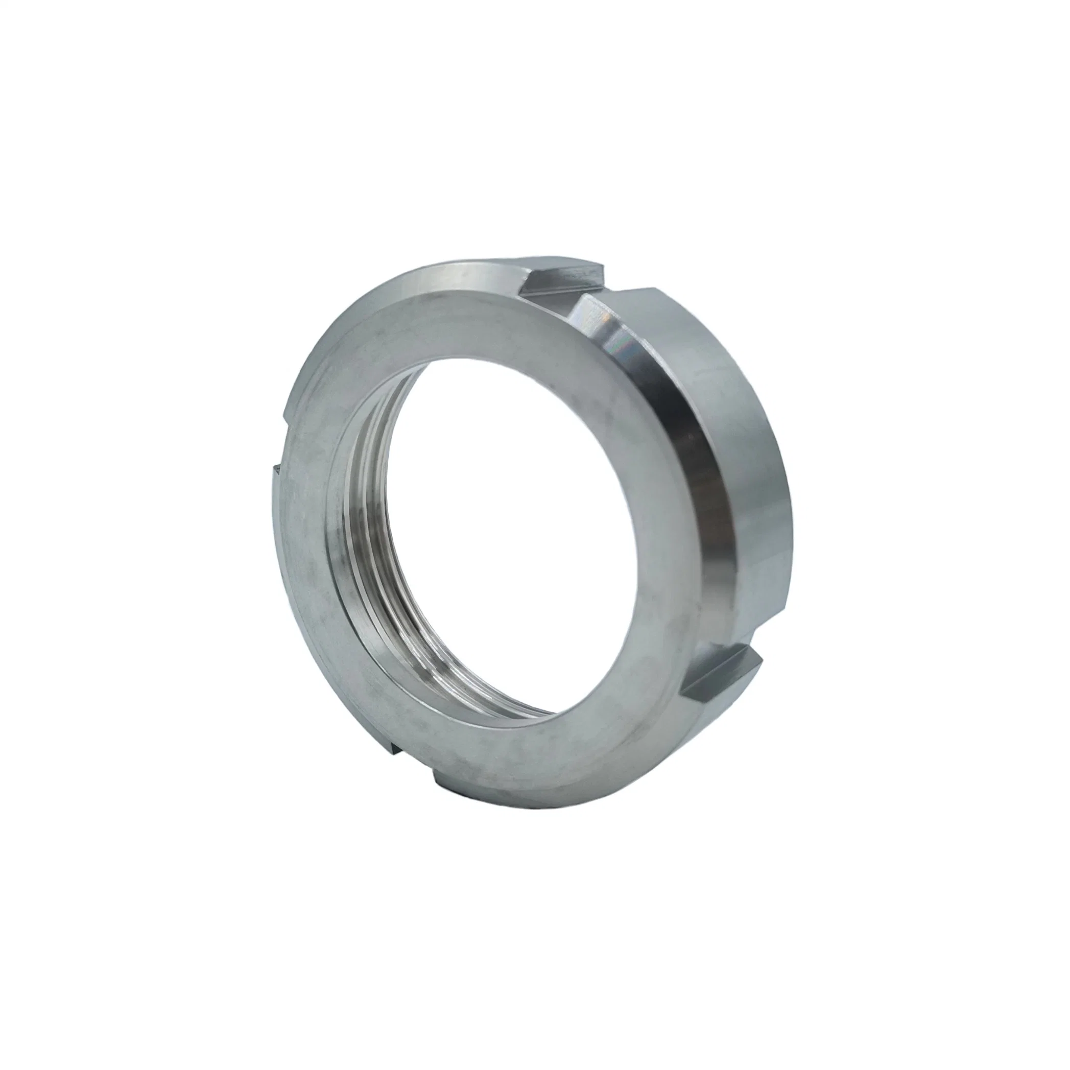 SMS Fitting Nut Food Grade Sanitary Coupling for Fluid Safety Transfer