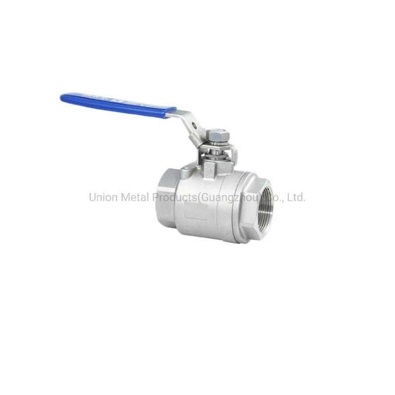 NPT 304 Stainless Steel 2PC Cast Ball Valve Full Port