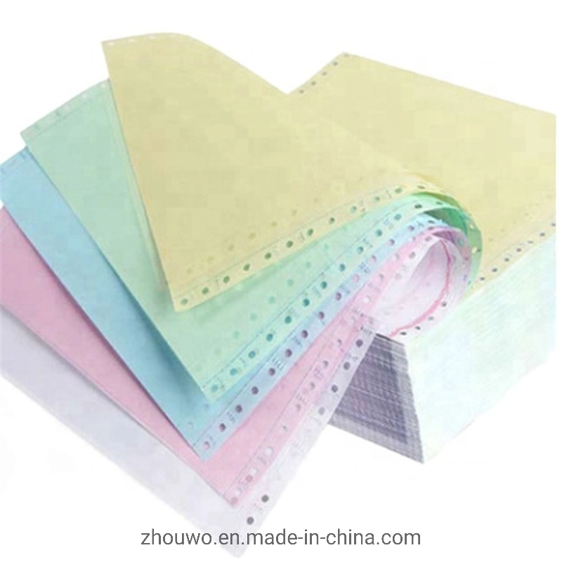 Copy Paper NCR Dental Two-Side Carbon Paper Continuous Printing Paper NCR Paper