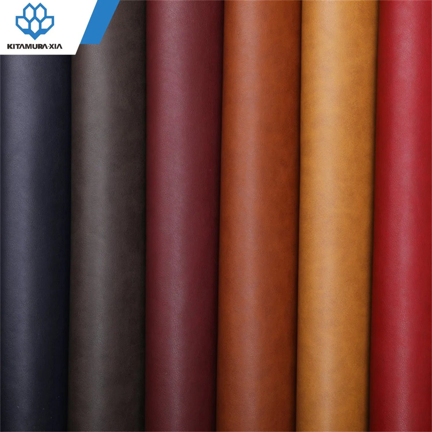 Finished Synthetic Artificial PU Microfiber Leather for Bag Shoes Material Sofa Seat