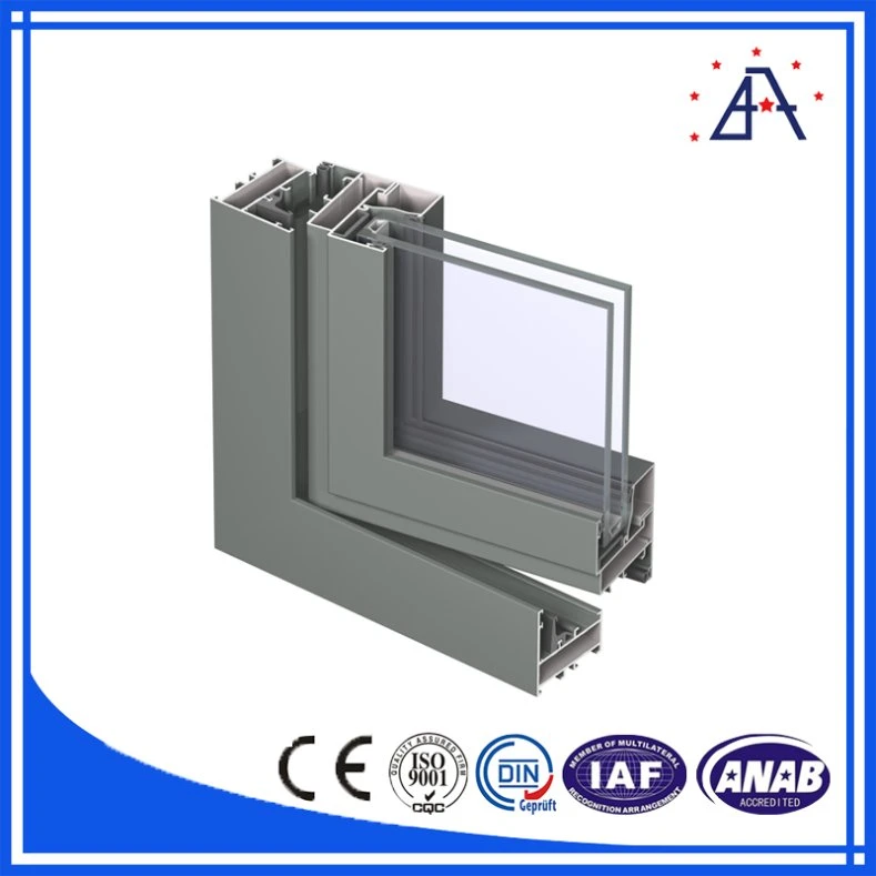 Aluminum Material for Aluminium Extrusion Profile Thermal Break Windows and Doors