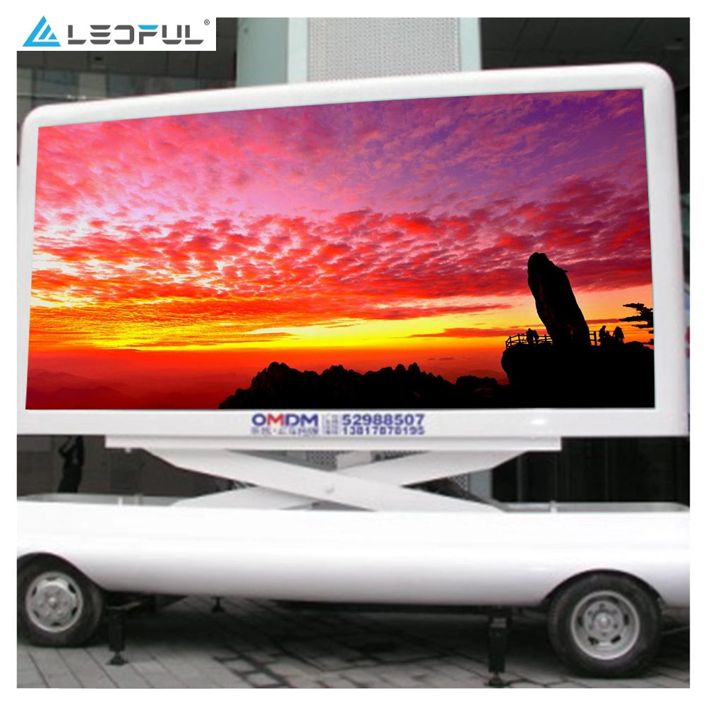 P6 P8 P10 SMD Publicité de plein air écran LED Mobile camion remorque d'affichage panneau LED