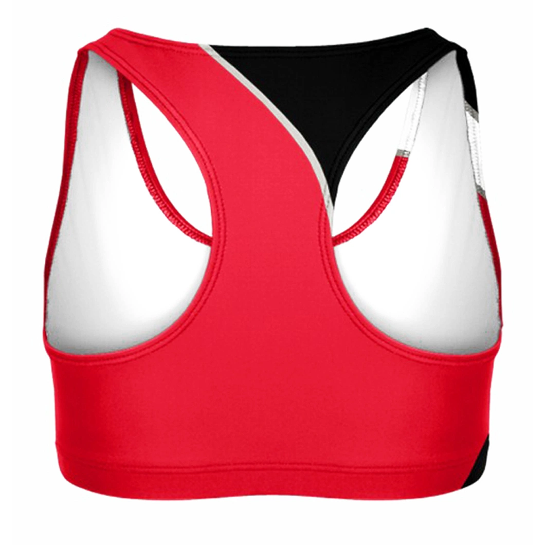 Wholesaling Custom Cheerleading Clothes Sublimation Cheer Practice Dance Bra