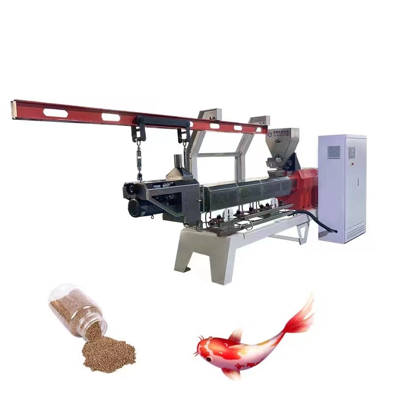 Manufactures Pet Food Extruder Organic Fish Feeds Making Machine Fish Feed Processing Extruder