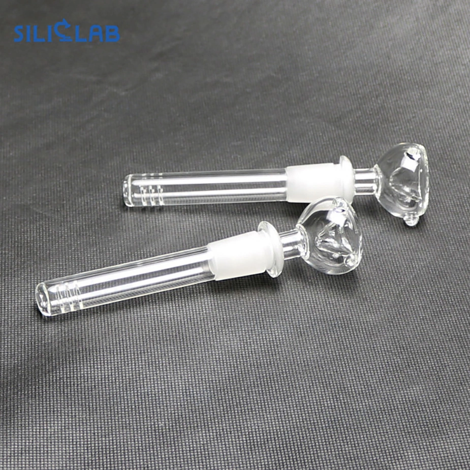 New Transparent Heat-Resistant Glass Banger DAB Nail Smoking Quartz Bowl