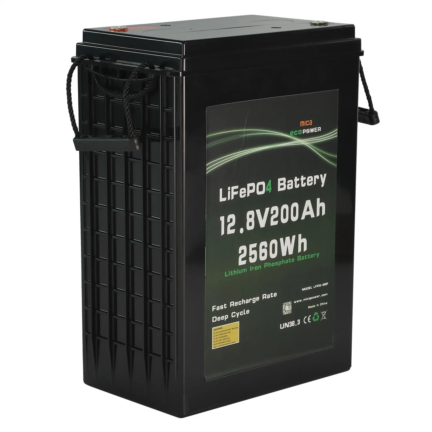 Factory Direct 12V 200ah LiFePO4 Battery CE Un38.3 Recreational Boat Yacht Lithium Battery 12V