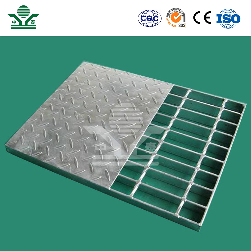 Zhongtai Drainage Channel Grate 8 Inches China Manufacturing Trench Drain Grates 1 Inch X 3/16 Inch Steel Grating Mesh