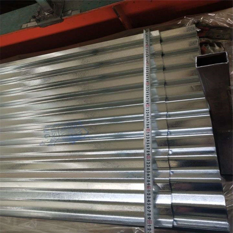 0,19 mm de Burkina Faso laminadas a frio de ferro de metal corrugado Chapa de Aço Galvanizado Tecto