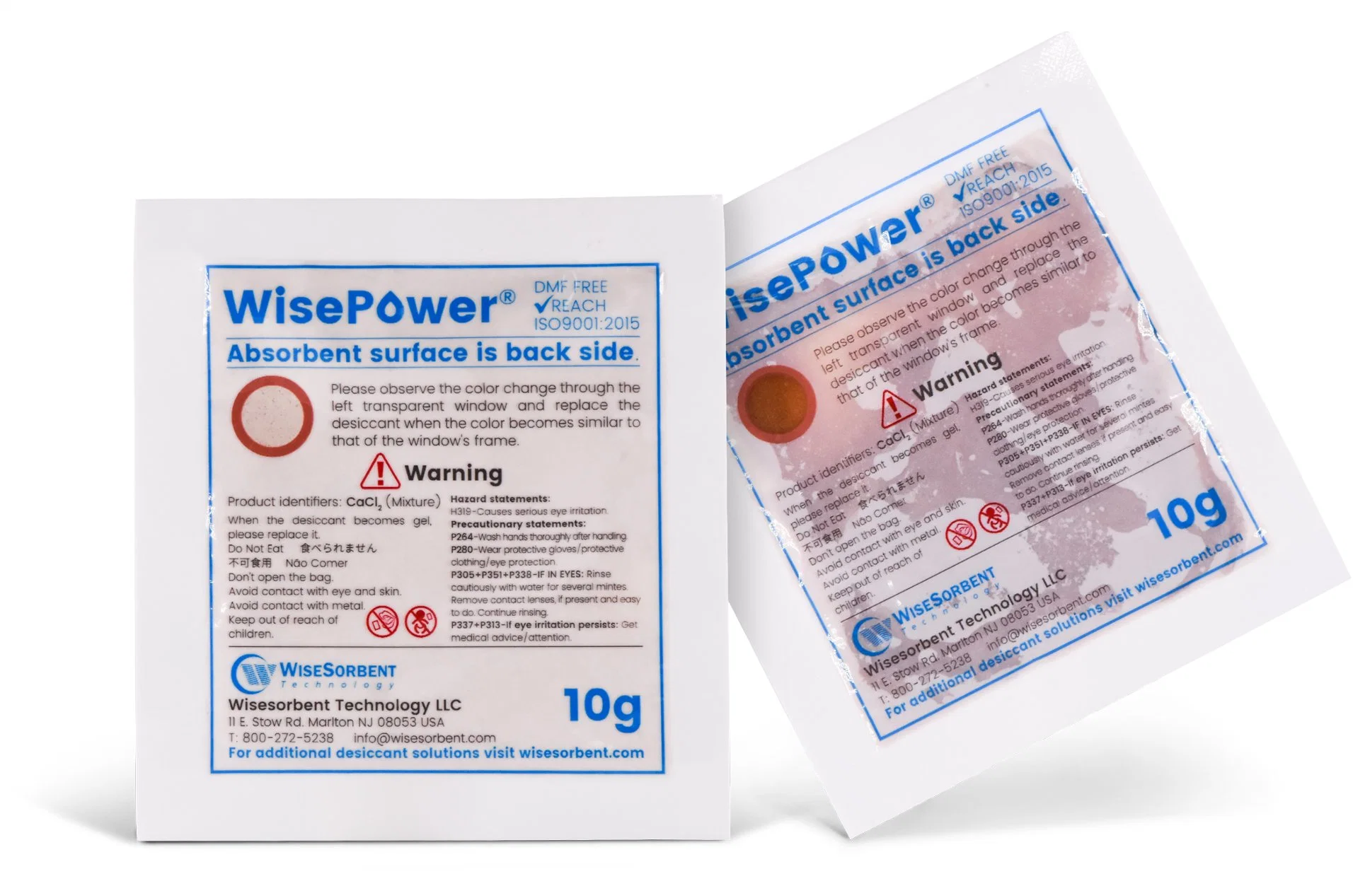 25g color changing high absorption desiccant  ( WisePower )