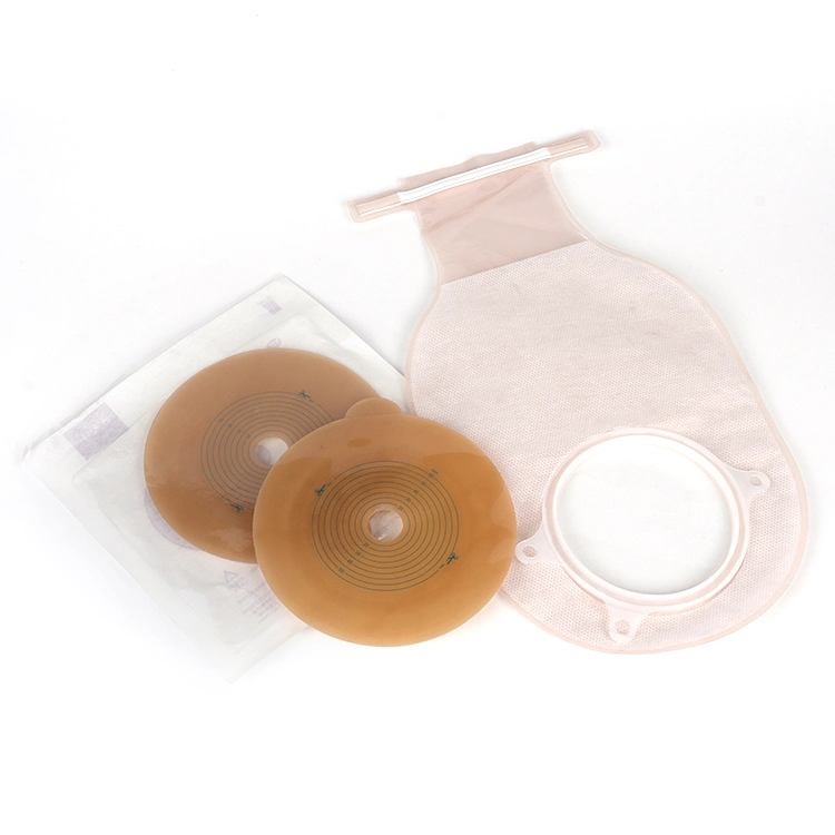 Economical Drain Valve Colostomy Bags Adhesives System Ostomy Pouch