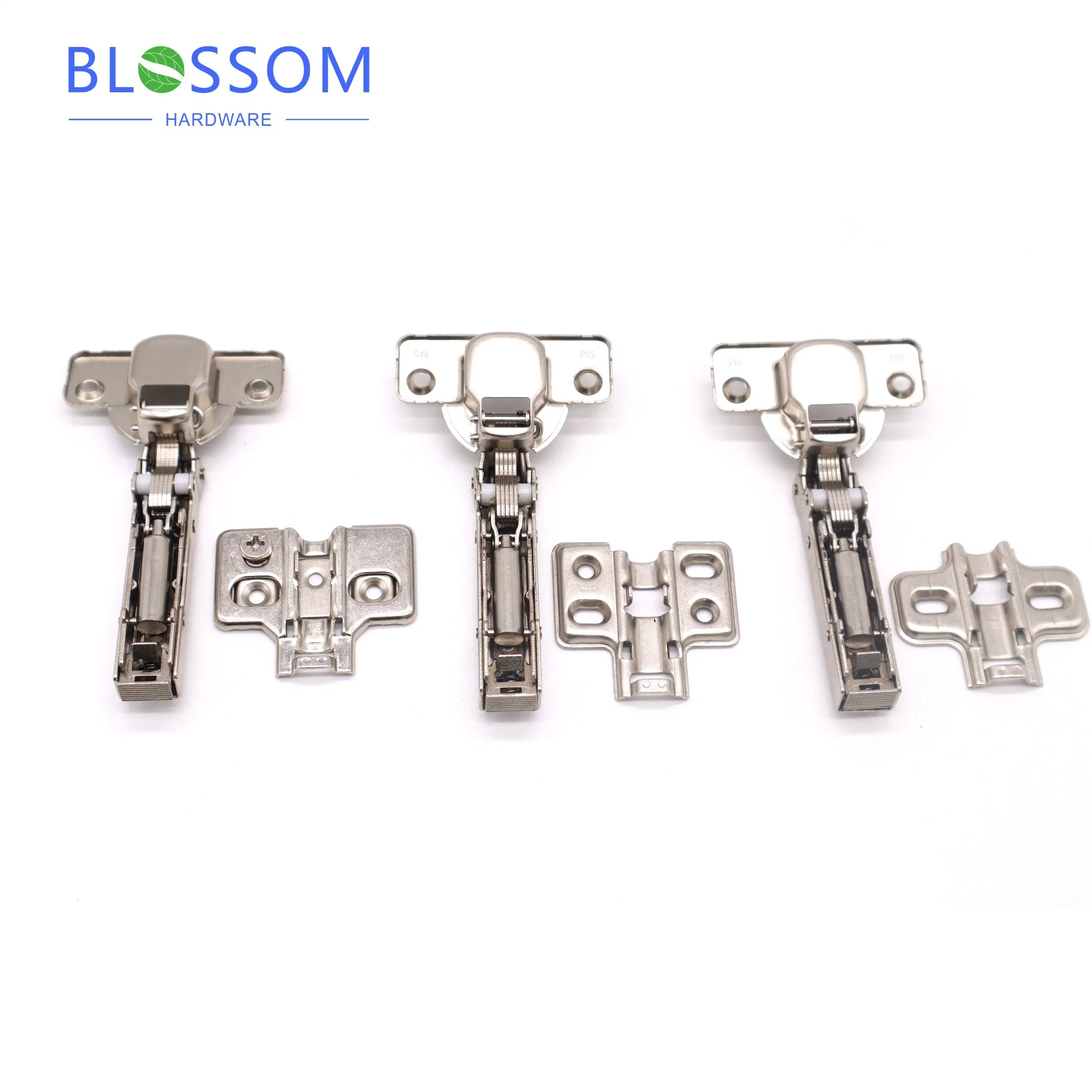 Furniture Hardware Good Quality Best Price 110g Furniture Hinges Iron Hydraulic Cabinet Clip on Concealed Hinge