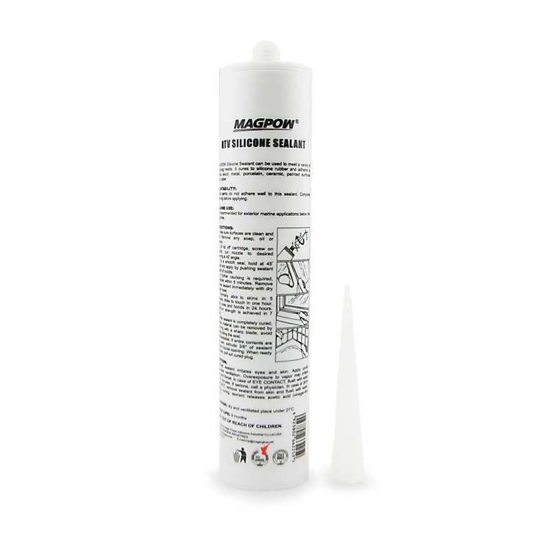 Door Window Bonding Glue Acetic Silicone Sealant Waterproof All Purpose Adhesive