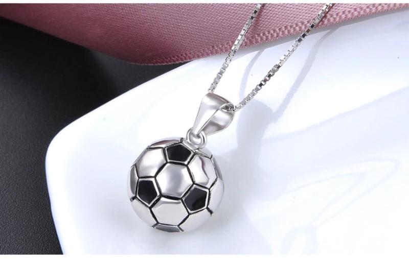 Wholesale/Supplier Costume Crystal Rhodium Jewelry Round Pendant Necklace