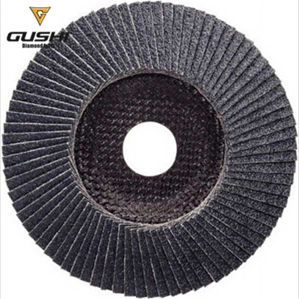 High quality/High cost performance 5" 6" 7" 8" Silicon Carbide Abrasive Tools Mesh Cover Flexible Flap Disc Grinding Wheel