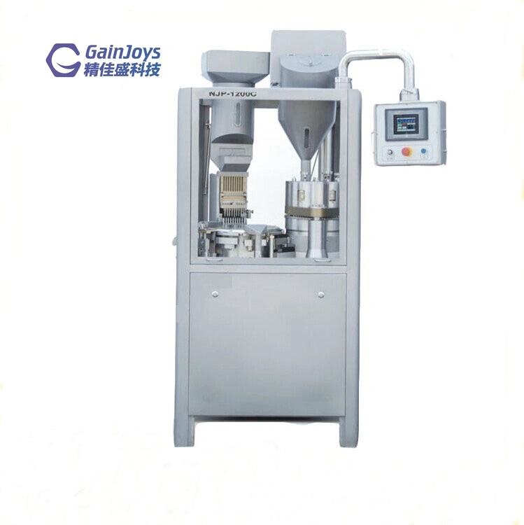 Gainjoys Njp 200 Machine de remplissage automatique de gélules Dernière machine de remplissage de gélules semi-automatique Machine de remplissage de gélules pharmaceutiques