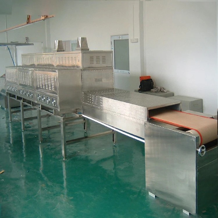 Food Grade Belt Type Microwave Fungus Drying Equipment Industrial Customization