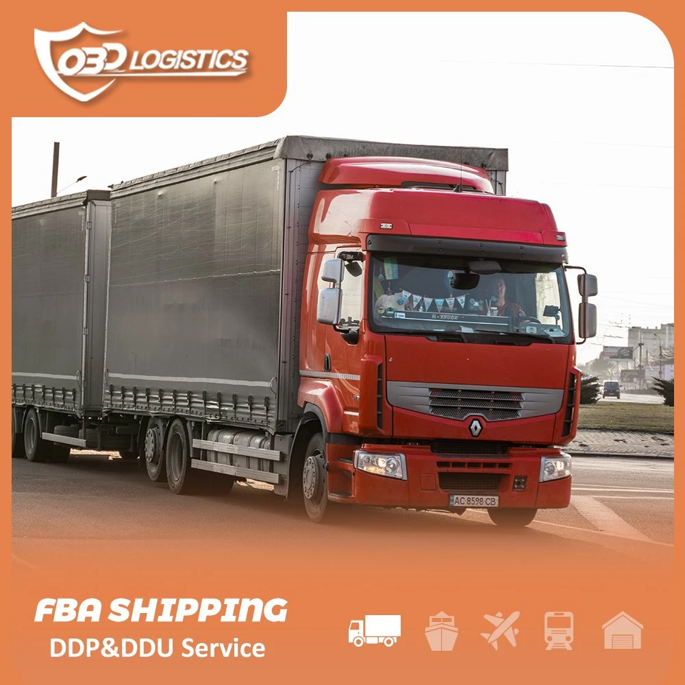 Fba Amazon Freight Forwarder to UK Italy France Germany by Truck Shipping From China
