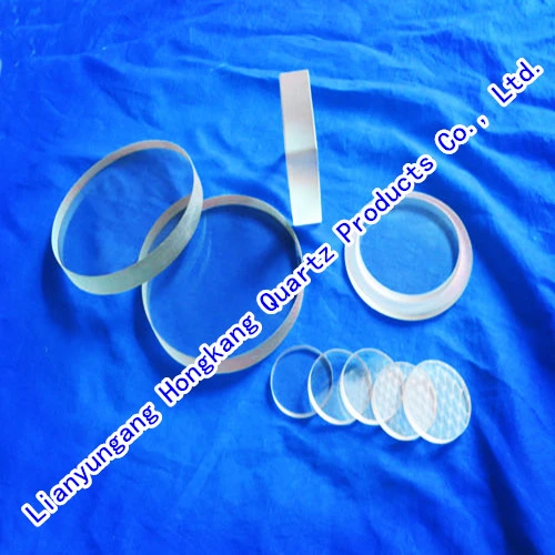 Clear Quartz Glass Sheet/Customize Quartz Wafer/Quartz Glass Piece