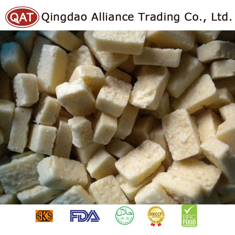 China Spice alho congelado puree Tablet Branco alho sob esmagado Aprovado por BRC-A.