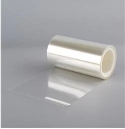 Film adhésif PET transparent de 23 microns pour bandes adhésives électroniques Bande