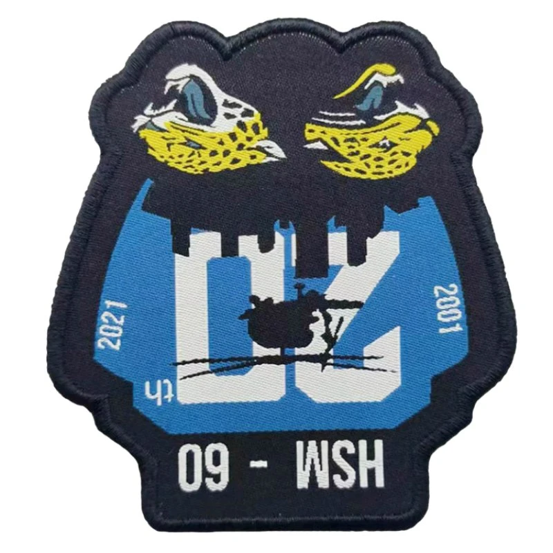 Custom Clothing Woven Fabric Twill Woven Patches/Embroidery Patches