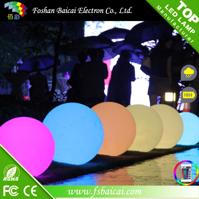 LED flotante bolas de billar Bola de luz LED