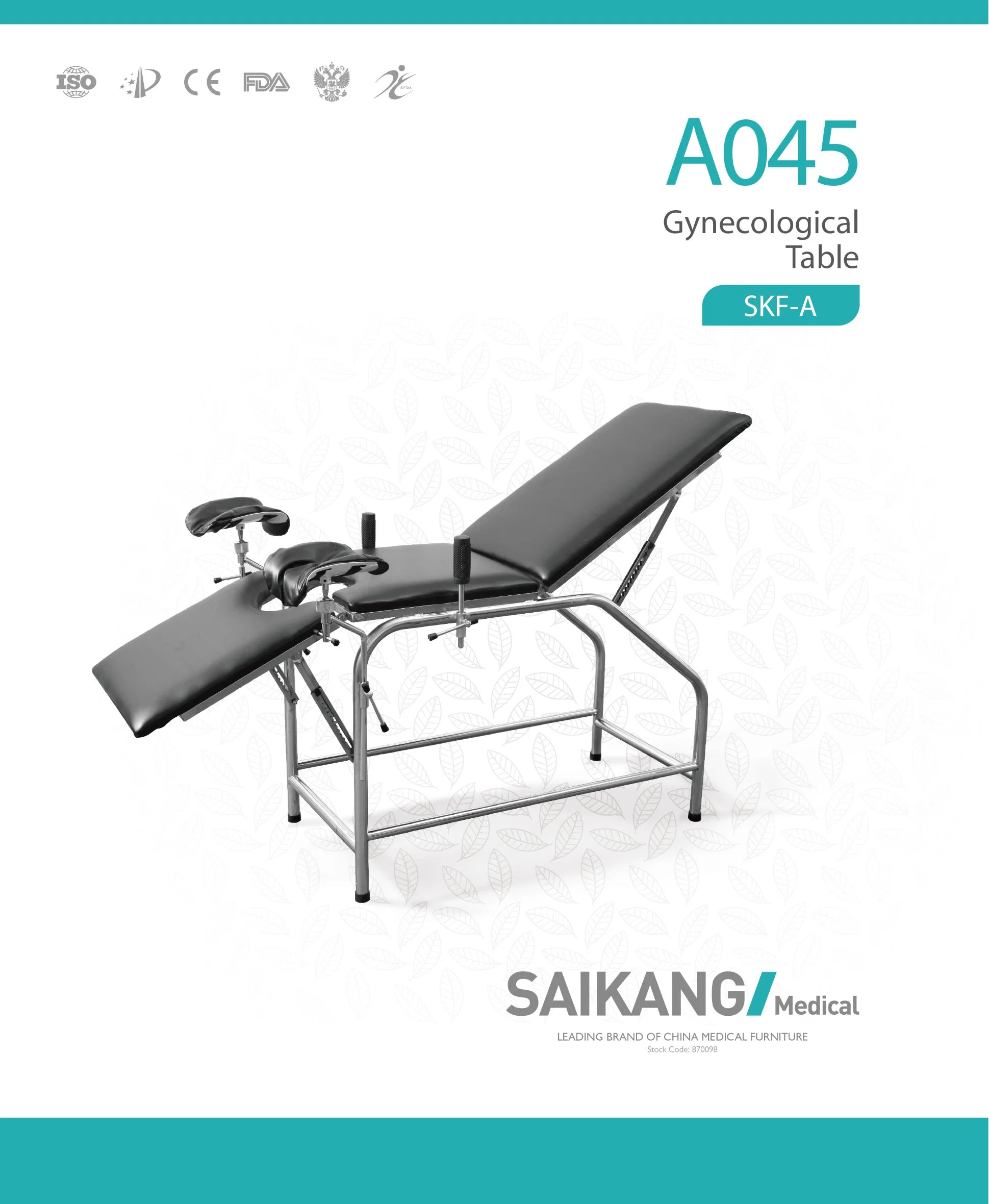 A045-7 Delivery Obstetric Gynecological Operating Bed Tables