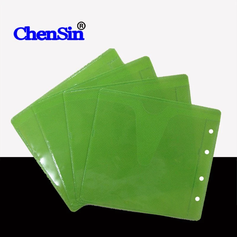 PP DVD Case PP CD 2 Side Sleeve Non-Woven Transparent CD Bag