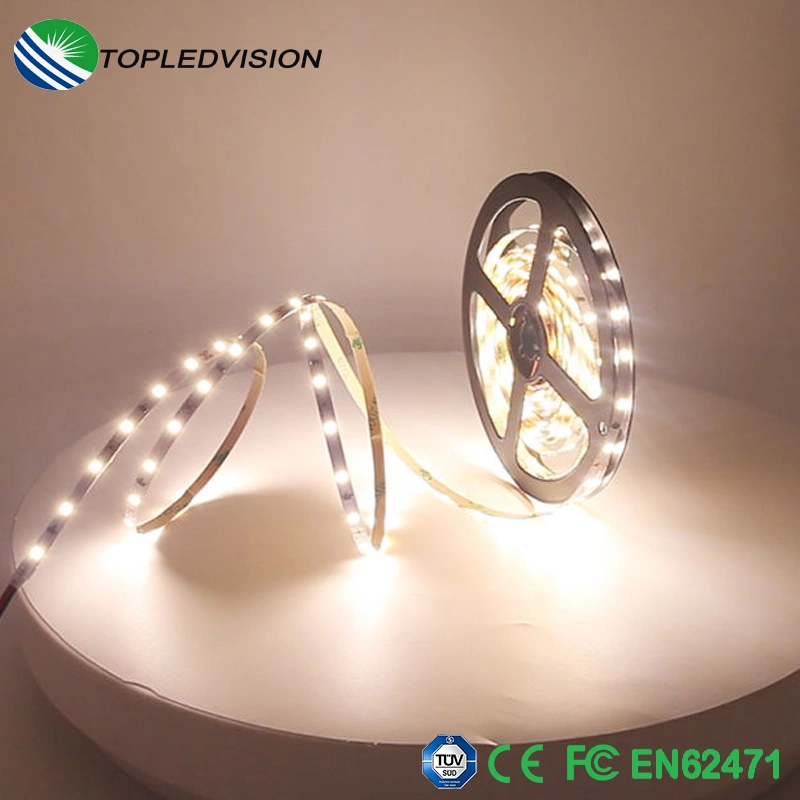 High Bright Sanan Pure gold wire large chip 120LEDs/M 2835 LED Strip 2700K 3000K 4000K 6000K