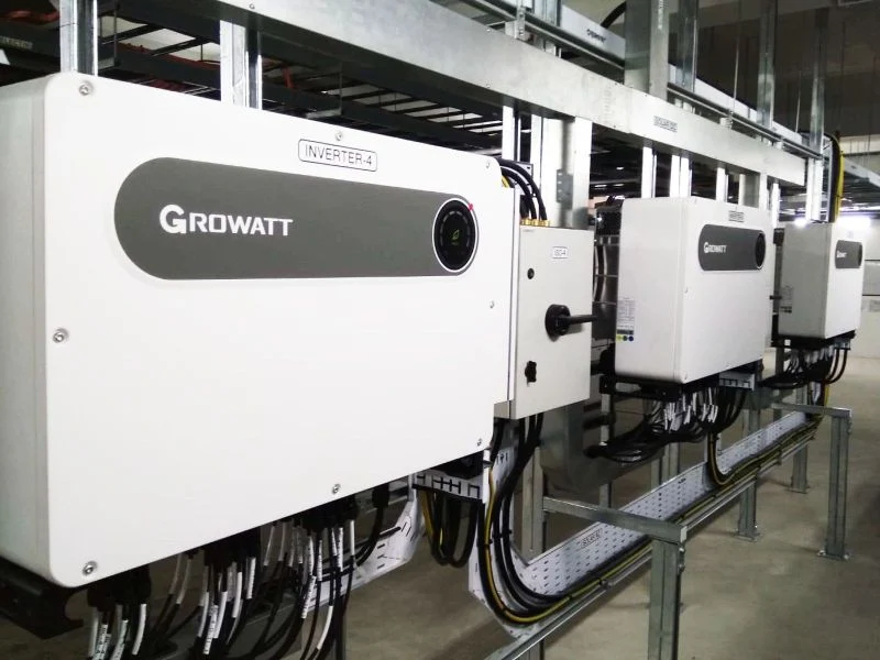 Growatt Solar auf Netz Wechselrichter 125kW 100kw Solar-Wechselrichter für On Grid Growatt Solar Power Kits Solar PV-Anlage