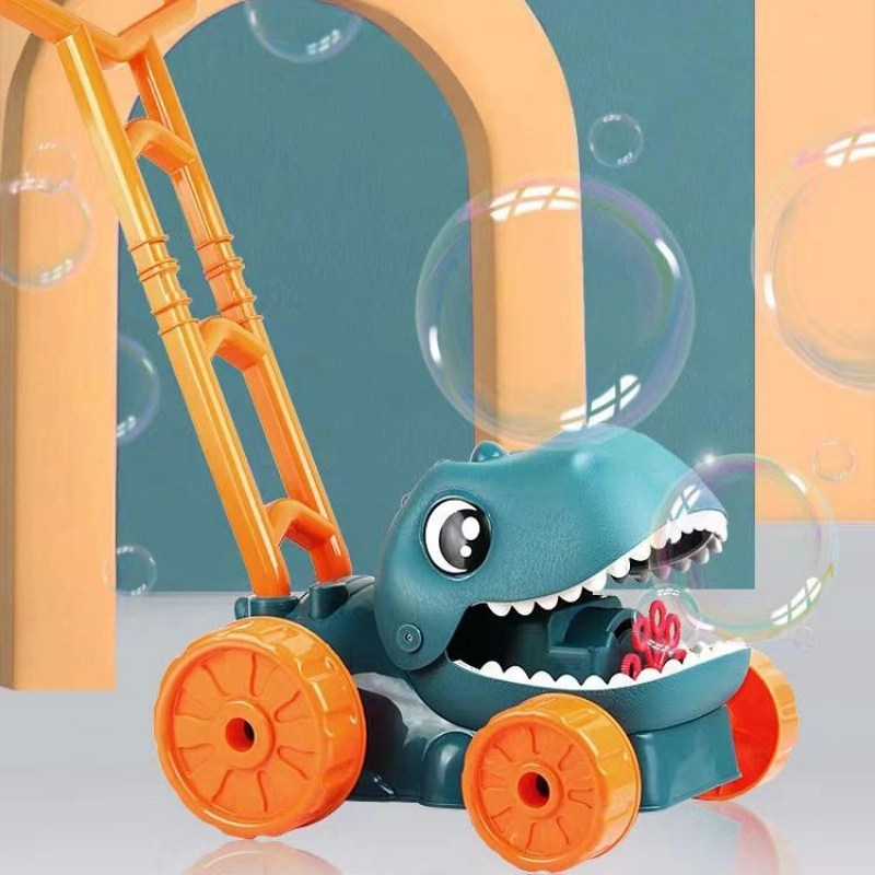 Cortadores de Grama de venda quente bolha de brinquedos para crianças dinossauro brinquedo máquina bolha brinquedos brinquedos Carrinho para exterior
