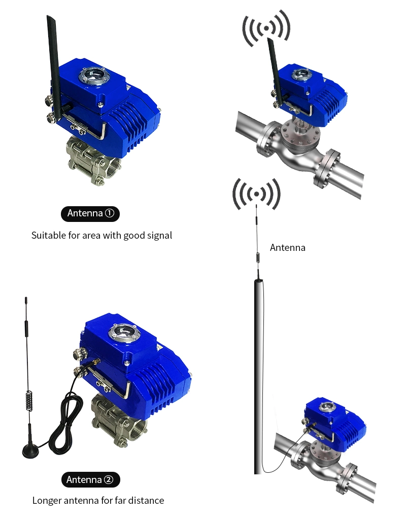 Ventilsteuergerät Fernbedienung von Mobile APP und Computer Industrial Ventilsteuerung