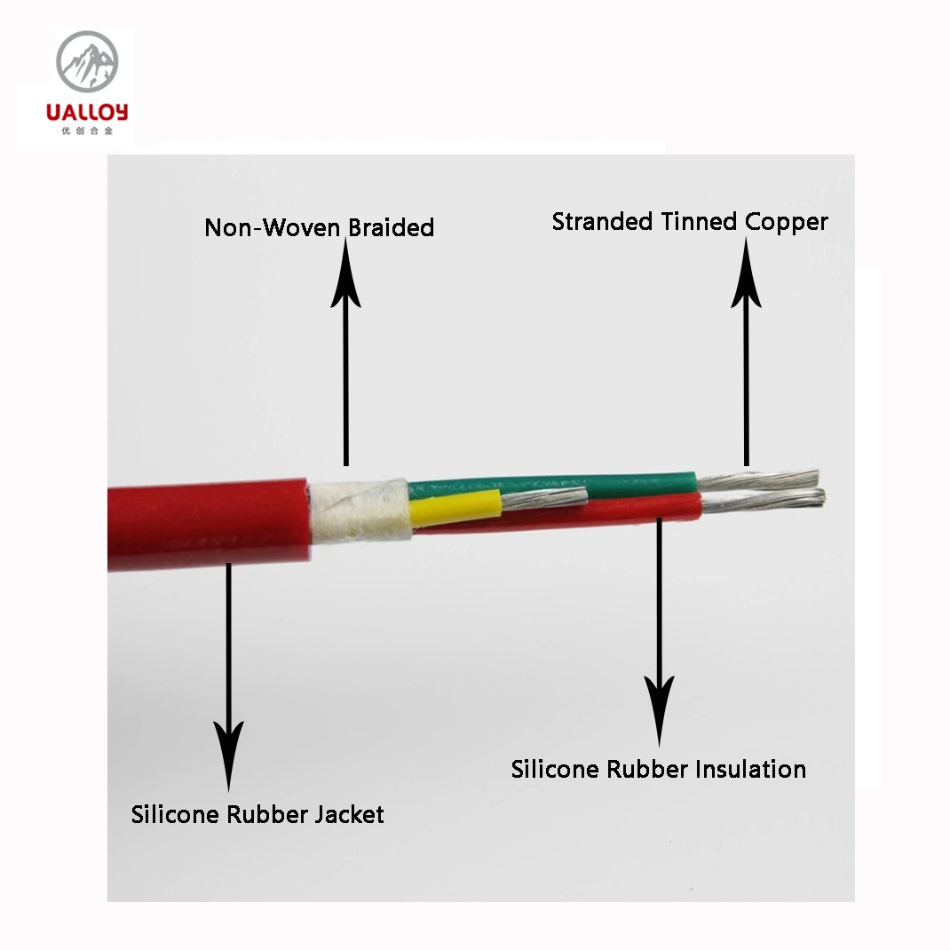 Stainless Steel 304 Braided Thermocouple Extension Cable