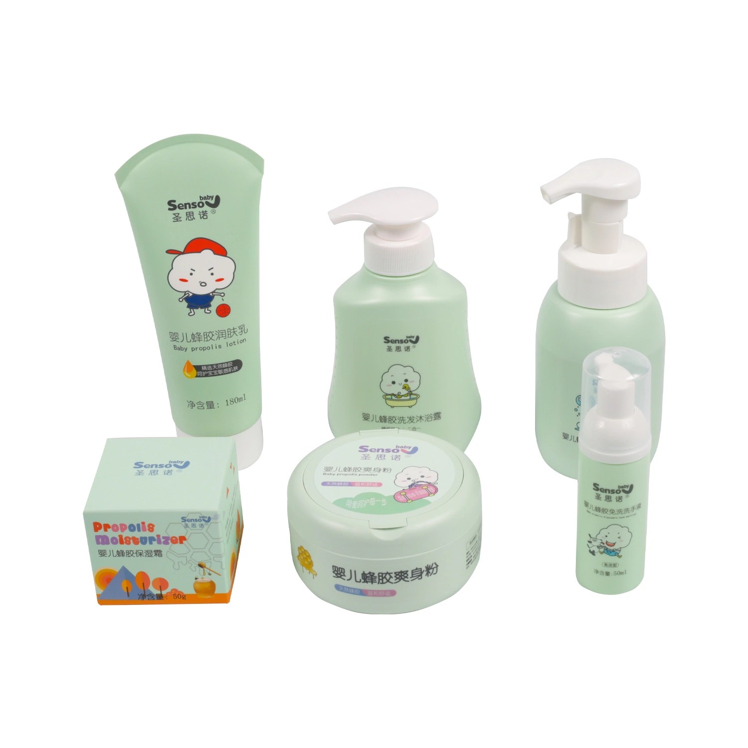 High quality/High cost performance  Tear-Free Formula with Ve / Nature Extracts / Oat Protein Gentle Foam Baby Shampoo & Body Wash 2 in 1