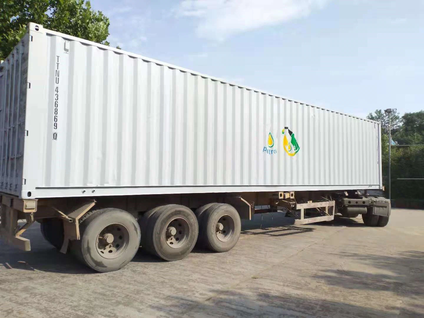 ISO Standard Container Kraftstofftank Mobile tragbare Kraftstoff Benzin Diesel Station